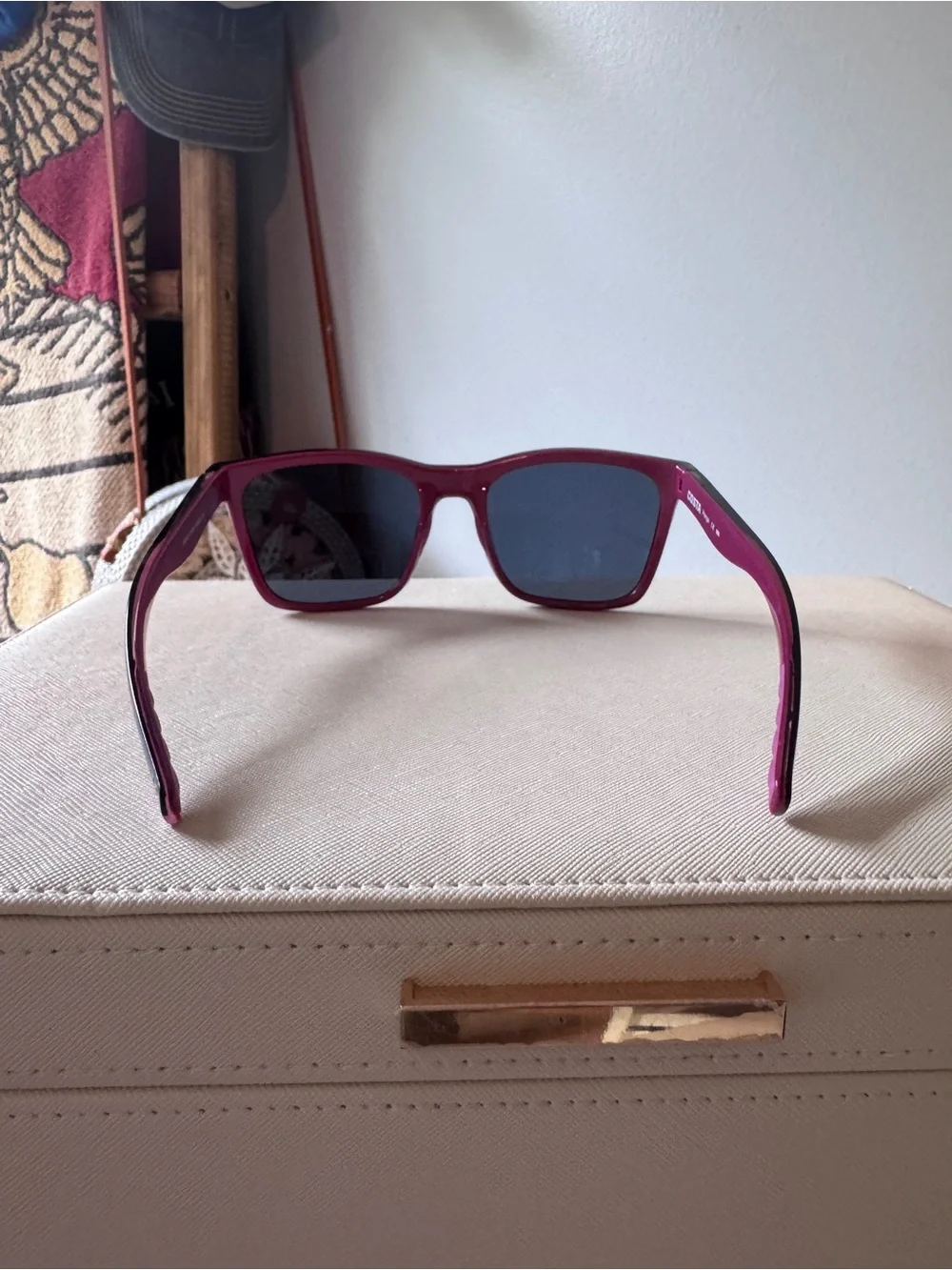 Costa Panga Women's Black Frame Sunglasses with Dark Lenses